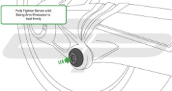 Afbeeldingen van Swingarm protection Evotech Performance BMW R1250GS LC '18-