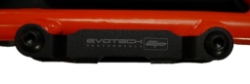 Afbeeldingen van Afdekplaat duo voetsteunen Evotech Performance KTM RC 125 '14-