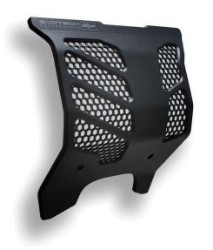 Afbeeldingen van Uitlaatcover zwart aluminium Evotech Performance Ducati Multistrada 1200 '10-14