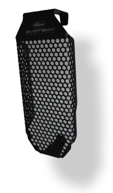 Afbeeldingen van Oliekoelercover zwart Evotech Performance Ducati Scrambler Urban Enduro '15-16