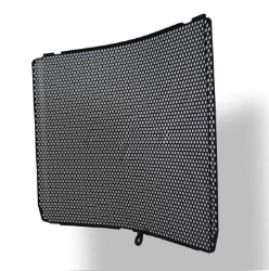 Afbeeldingen van Radiatorcover zwart Evotech Performance Kawasaki Ninja H2R '15-