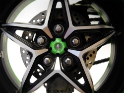 Afbeeldingen van Achterasspindle Evotech Performance Kawasaki Ninja H2R '15-