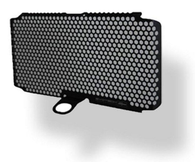 Afbeeldingen van Oliekoelercover zwart Evotech Performance Ducati Multistrada 1260S Grand Tour '20-