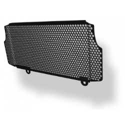 Afbeeldingen van Radiatorcover zwart Evotech Performance Kawasaki Z300 '15-18