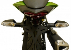 Afbeeldingen van Kentekenplaathouder Evotech Performance Kawasaki Ninja 250 SL '15-19