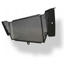 Afbeeldingen van Radiatorcover zwart Evotech Performance Yamaha MT-03 '16-19