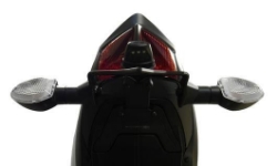 Afbeeldingen van Kentekenplaathouder Evotech Performance Suzuki SV650 '16-