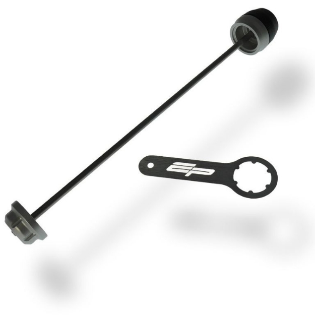 Afbeeldingen van Achterasspindle Evotech Performance Suzuki SV650 '16-