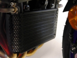 Afbeeldingen van Radiator/oliekoeler cover set zwart Evotech Performance Yamaha MT-10 '16-21