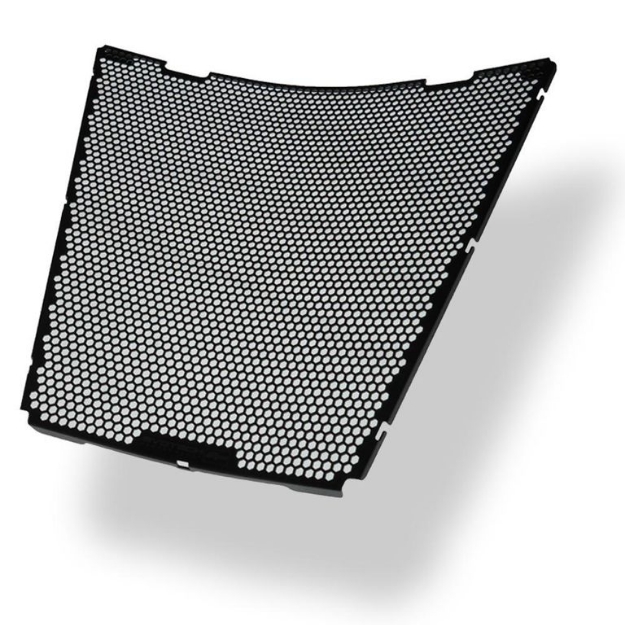 Afbeeldingen van Radiatorcover zwart Evotech Performance Honda CBR1000RR '17-19