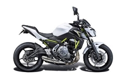 Afbeeldingen van Kentekenplaathouder Evotech Performance Kawasaki Z650 '17-