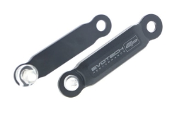 Afbeeldingen van Afdekplaatjes duo voetsteunen Evotech Performance Kawasaki Ninja 650 '17-