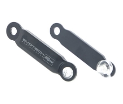 Afbeeldingen van Afdekplaatjes duo voetsteunen Evotech Performance Kawasaki Z650 '17-