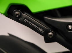 Afbeeldingen van Afdekplaatjes duo voetsteunen Evotech Performance Kawasaki Z650 '17-