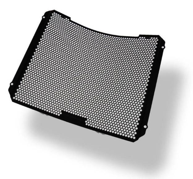 Afbeeldingen van Radiatorcover zwart Evotech Performance Suzuki GSX-R1000 '17-