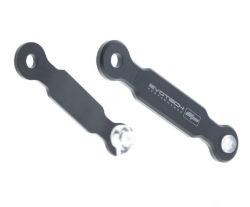 Afbeeldingen van Afdekplaatjes duo voetsteunen Evotech Performance Ducati Supersport 950 '21-