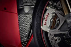 Afbeeldingen van Radiator cover set zwart Evotech Performance Ducati Panigale V4R '19-20