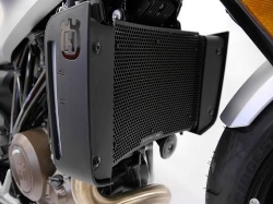 Afbeeldingen van Radiatorcover zwart Evotech Performace Husqvarna Svartpilen 701 ’19-21