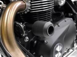 Afbeeldingen van Crash bobbins Evotech Performance Triumph Thruxton T120 '16-