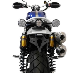 Afbeeldingen van Kentekenplaathouder Evotech Performance Triumph Scrambler 1200 XC '19-23