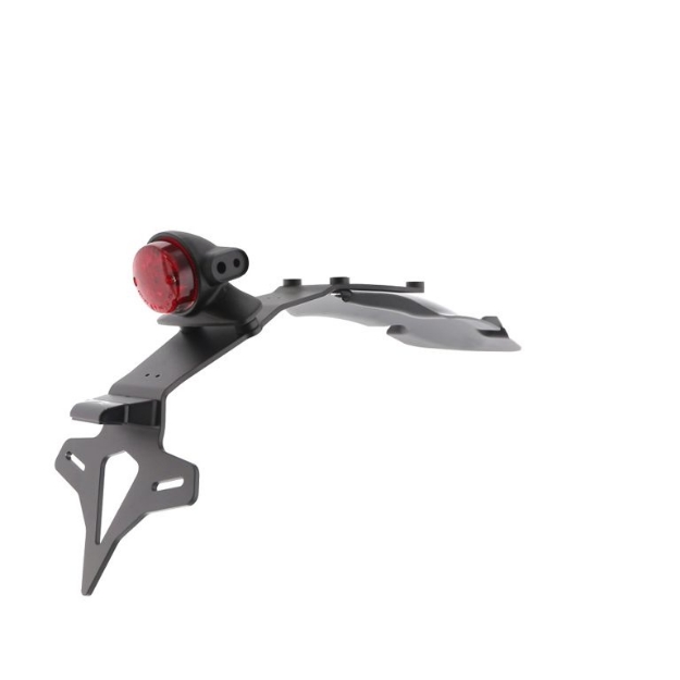 Afbeeldingen van Kentekenplaathouder Evotech Performance rood licht Triumph Scrambler 1200 XC '19-23