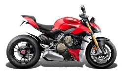 Afbeeldingen van Kentekenplaathouder Evotech Performance Ducati Streetfighter V4 '20-