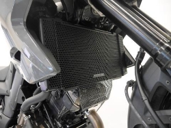 Afbeeldingen van Radiatorcover zwart Evotech Performance Suzuki DL1050 '20-