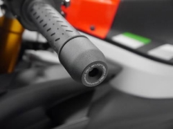 Afbeeldingen van Trillingsdempers (set) zwart Evotech Performance Aprilia RS660 '21-