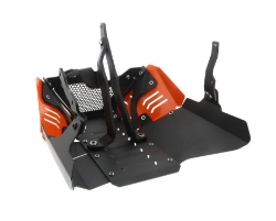 Afbeeldingen van Engine guard zwart/oranje Evotech Performance KTM 1290 Superduke '20-