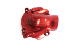 Afbeeldingen van Waterpomp cover Evotech voor Ducati Hypermotard / Multistrada 950 zwart