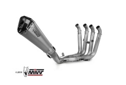 Afbeeldingen van MIVV Power EVO titanium systeem met Delta Race demper BMW S1000RR '17-