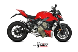 Afbeeldingen van MIVV Full System EVO MK3 carbon Ducati V4 Panigale '18- / Streetfighter '20-