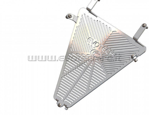 Afbeeldingen van Radiatorcover zwart Evotech Ducati Panigale modellen