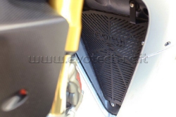 Afbeeldingen van Radiatorcover zwart Evotech Ducati Panigale modellen
