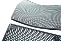 Afbeeldingen van Radiatorcoverset zwart Evotech Ducati Panigale V4/S/R