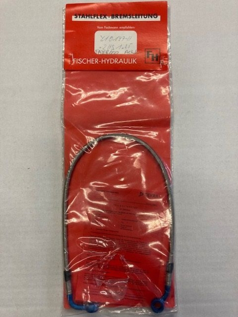 Afbeeldingen van Stahlflex remleiding achterrzijde Yamaha FZS600 '98-01