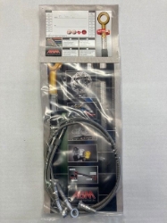 Afbeeldingen van Stahlflex remleidingset voorzijde 2-delig Yamaha R1 '00-01