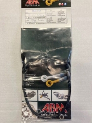 Afbeeldingen van Stahlflex remleiding achterrzijde Yamaha R1 '04-06