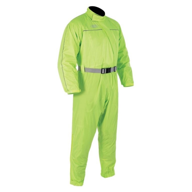 Afbeeldingen van Regenoverall fluor geel - Rainseal Oxford