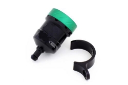 Afbeeldingen van Remvloeistofpotje aluminium 15ml Evotech zwart/groen