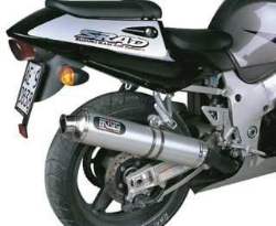 Afbeeldingen van MIVV Oval Classic titanium demper (big) Suzuki GSX-R600 '97-'00/ GSX-R750 '96-'99