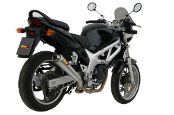 Afbeeldingen van MIVV X-cone RVS demper Suzuki SV650N/S '99-'02