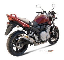 Afbeeldingen van MIVV GP titanium demper Suzuki GSF650 Bandit '07- / GSX650F '08-