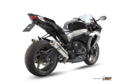 Afbeeldingen van MIVV GP titanium dempers Suzuki GSX-R1000 '09-'11 (INCL KAT VERVANGER)