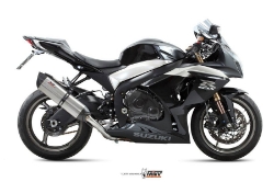 Afbeeldingen van MIVV Suono Steel RVS Black dempers Suzuki GSX-R1000 '09-'11 (INCL KAT VERV)