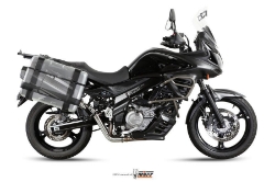 Afbeeldingen van MIVV Speed Edge steel black RVS demper Suzuki DL650 '12-