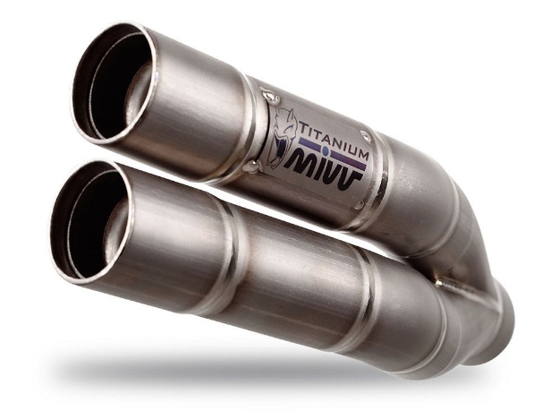 Afbeeldingen van MIVV Double Gun titanium demper Suzuki GSX-R1000 '17-