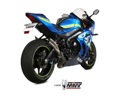 Afbeeldingen van MIVV Double Gun titanium demper Suzuki GSX-R1000 '17-