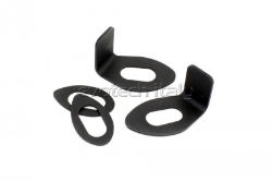 Afbeeldingen van Evotech kentekenplaatbeugeltjes voor montage originele Honda CB650 knipperlichten