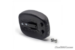 Afbeeldingen van Passenger seat Saltillo zwart Custom Acces voor diverse Harley Davidson modellen